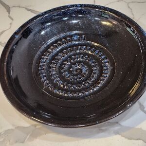 Garlic or Ginger Grater Zester Plate Handmade 2013 by Maggie